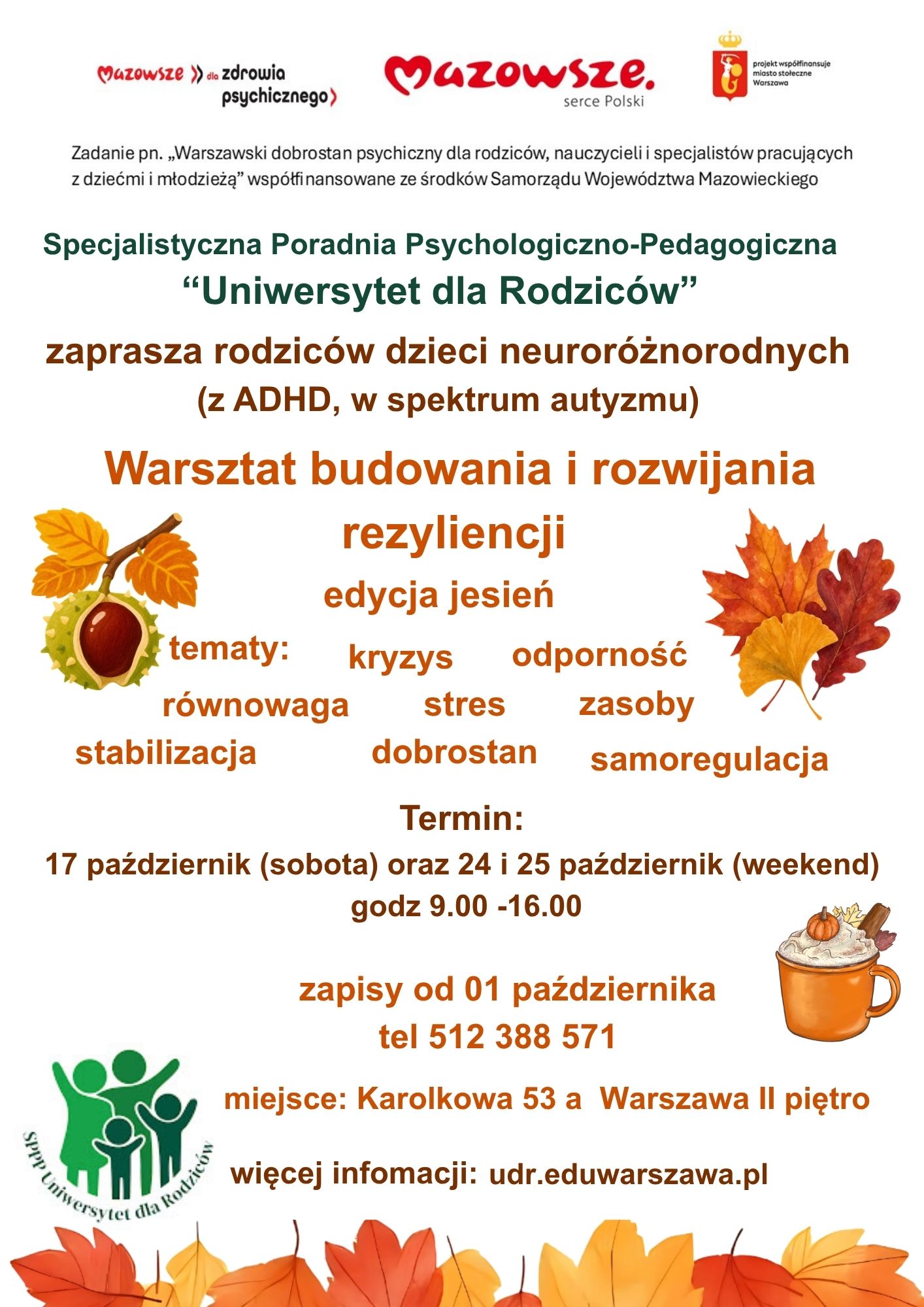 mazowsze jesień